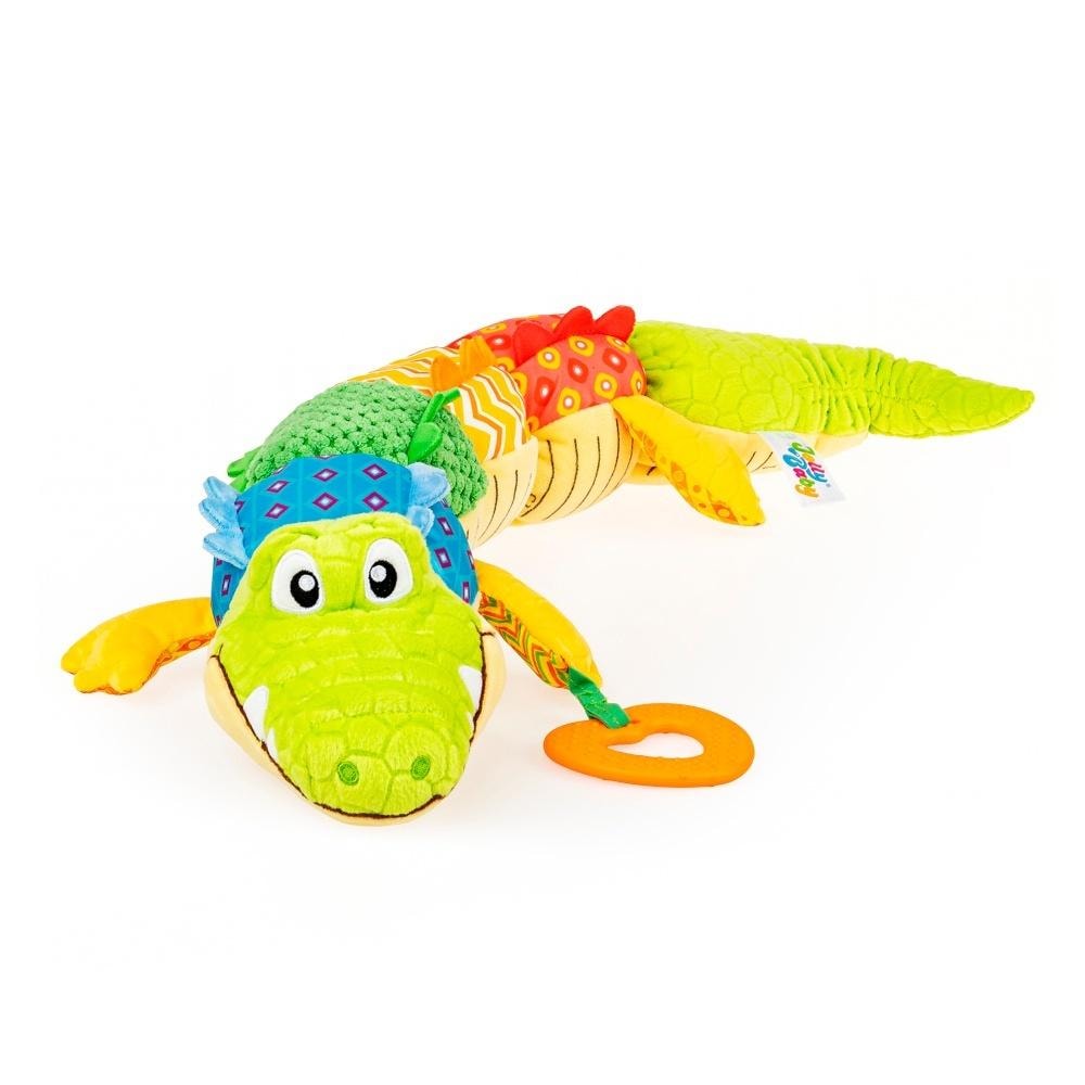 Jollybaby Crocodile Oskar with measuring tape - perfect gift for babies
