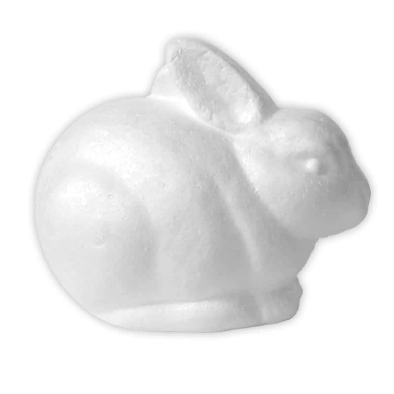 Styrofoam Bunnies - 3 pcs set for DIY decoration