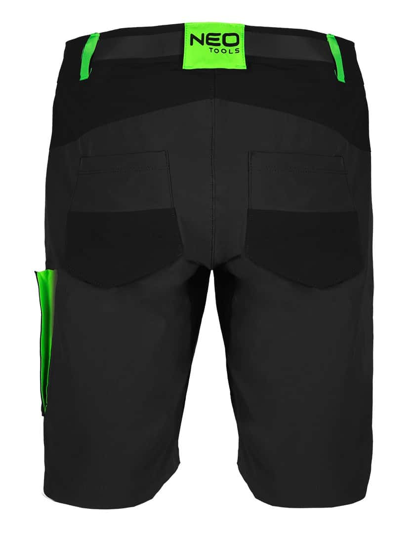 NEO TOOLS PREMIUM Men's Shorts 4 way stretch black XXXL