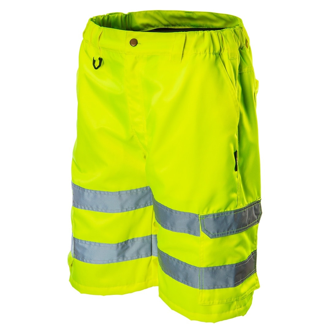 NEO High visibility yellow work shorts XXL - safety and comfort