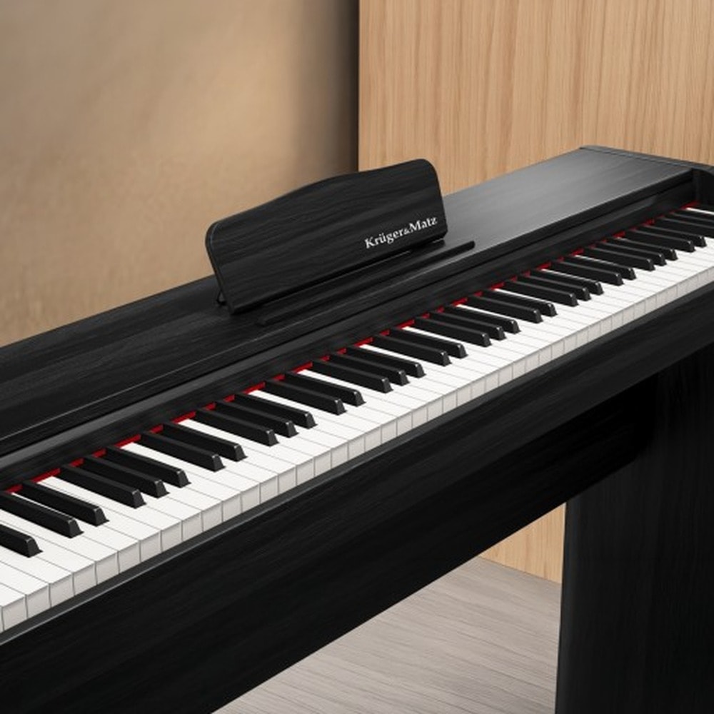 Kruger&Matz Digital Piano KMDP-45-BK - Black Matte, perfect for learning and fun