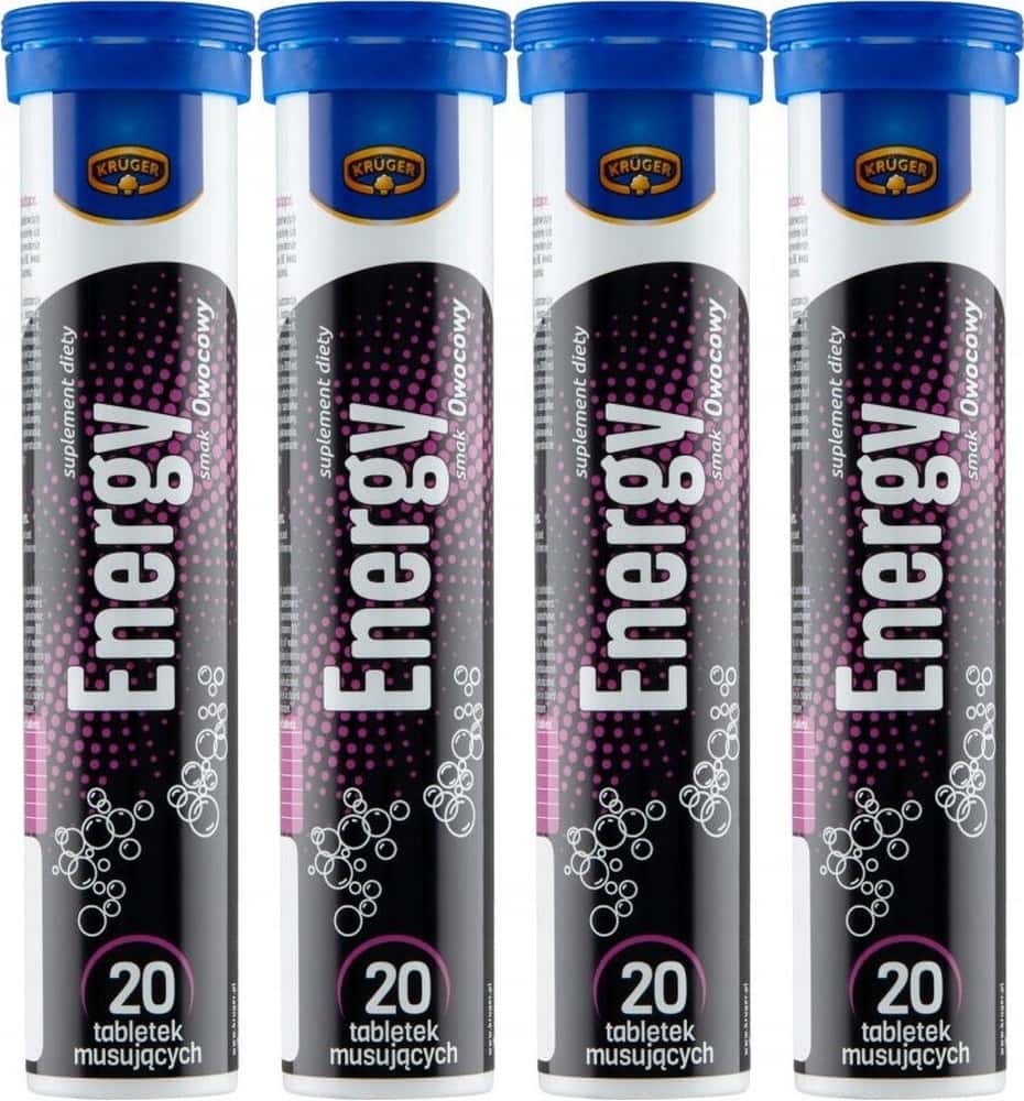 Kruger Vitamin Energy - effervescent drink for energy