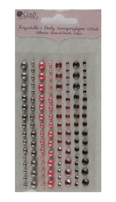 Self-adhesive crystals and pearls Modern Chic - ideal for decorations