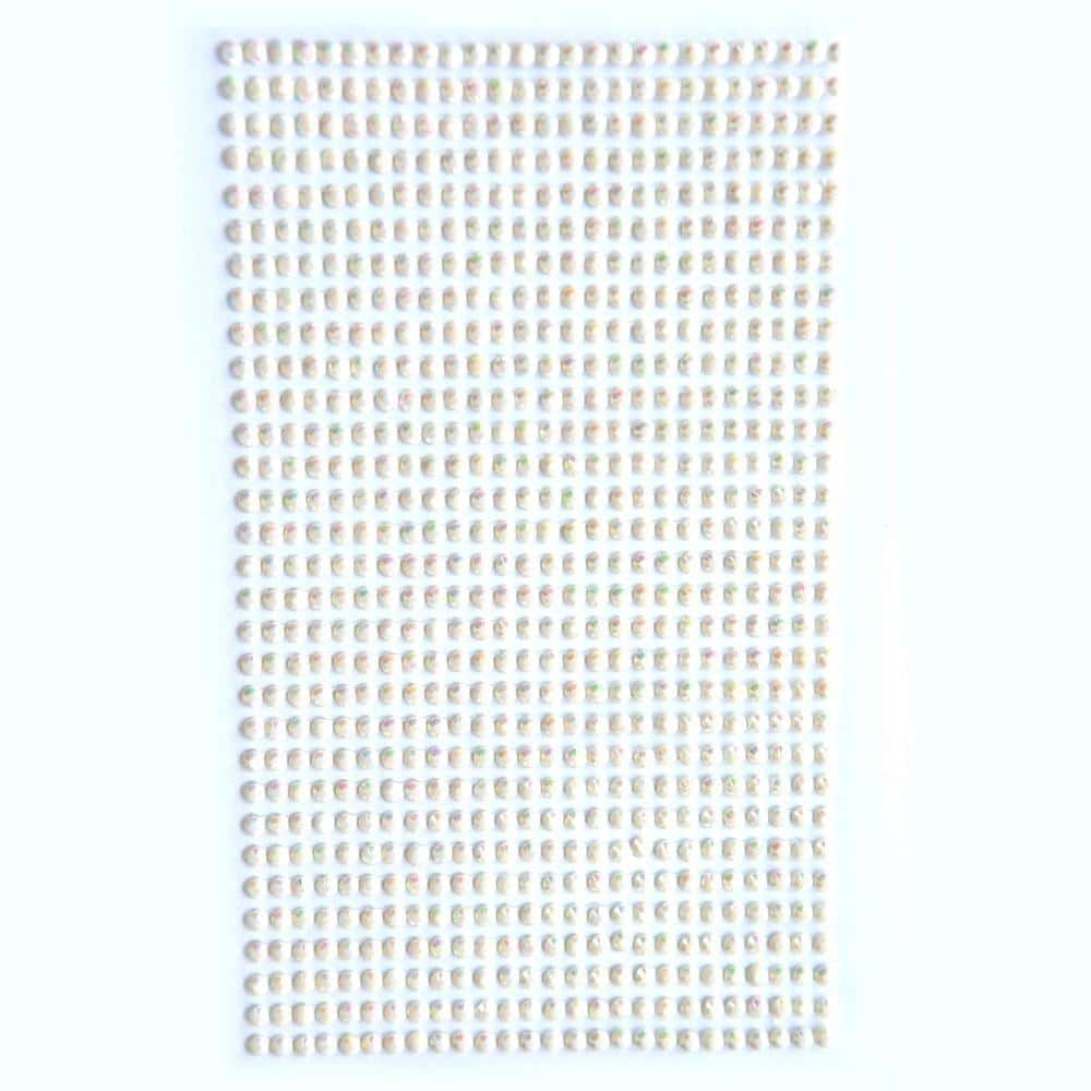 DALPRINT Self-adhesive crystals 3 mm - 806 pieces ideal for scrapbooking
