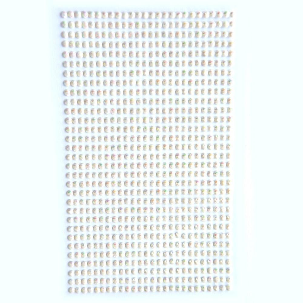 DALPRINT Self-adhesive crystals 3 mm - 806 pieces ideal for scrapbooking