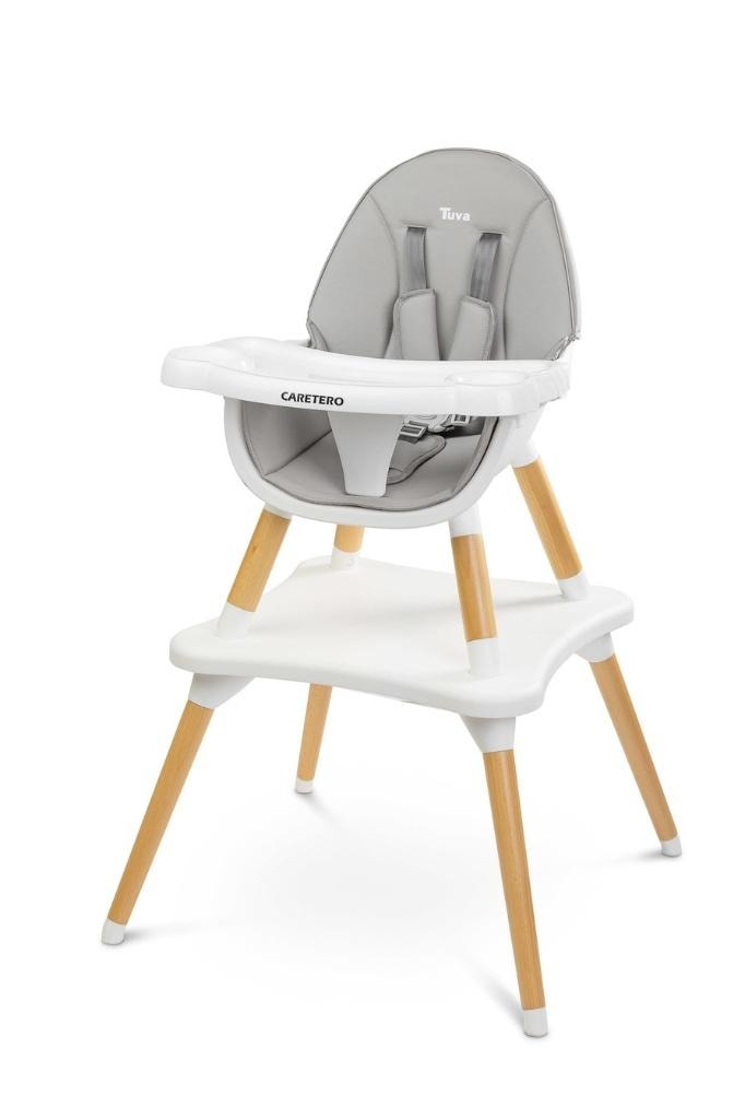 Caretero Tuva - Feeding chair grey, perfect for your child