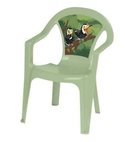 3toysm Plastic children's chair pastel pistachio - perfect for a child's room