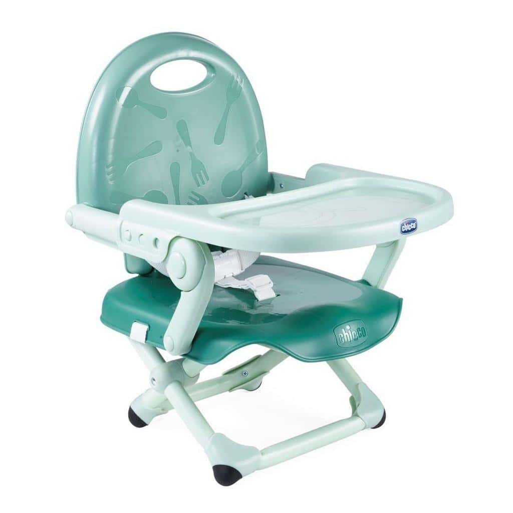 Chicco Pocket Snack booster seat sage 6-36m - perfect for travel