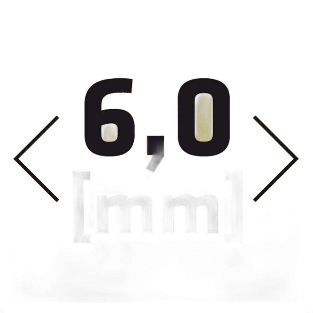 Topex Tile Spacers T 6.0 mm - 50 pieces for tilers