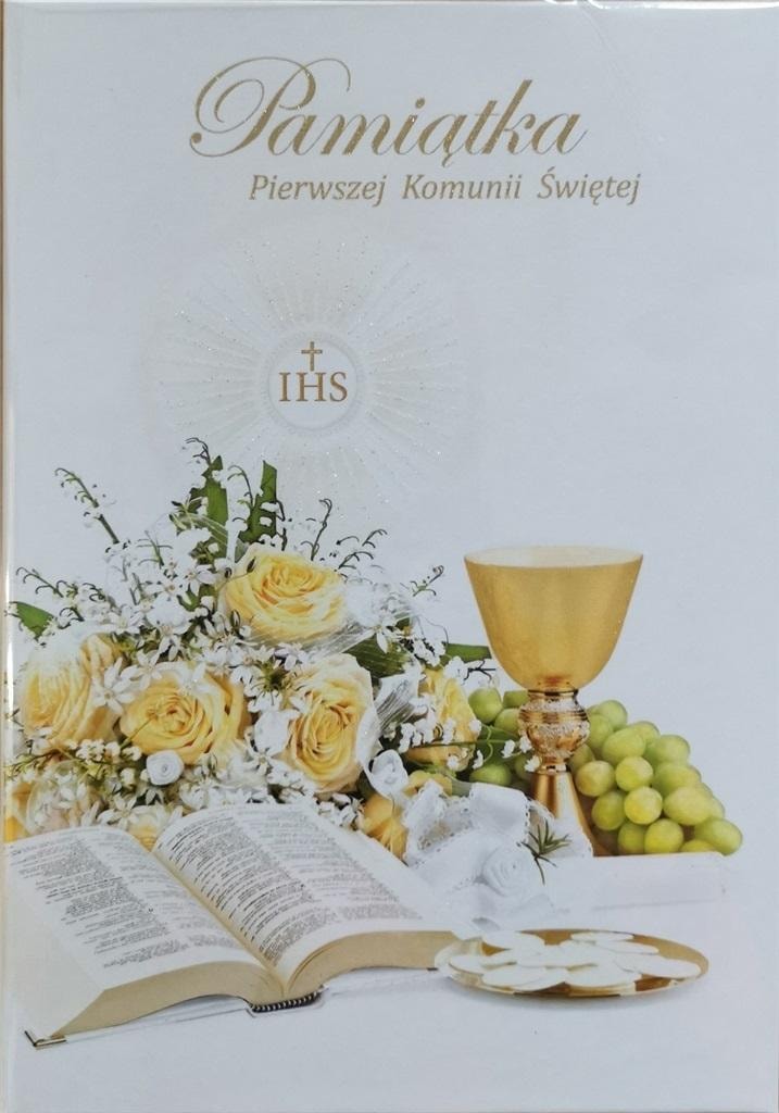 Glitter booklet A5 Communion pattern No. 019 - First Communion keepsake