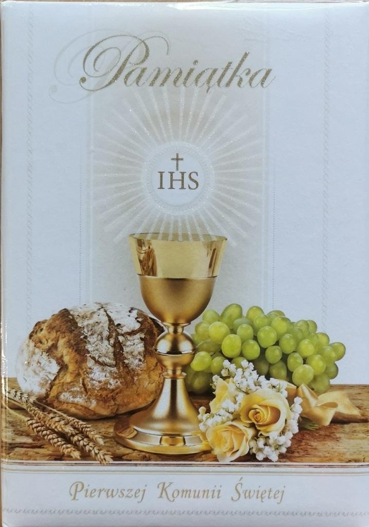 Glitter booklet A5 Communion - Souvenir of the First Holy Communion