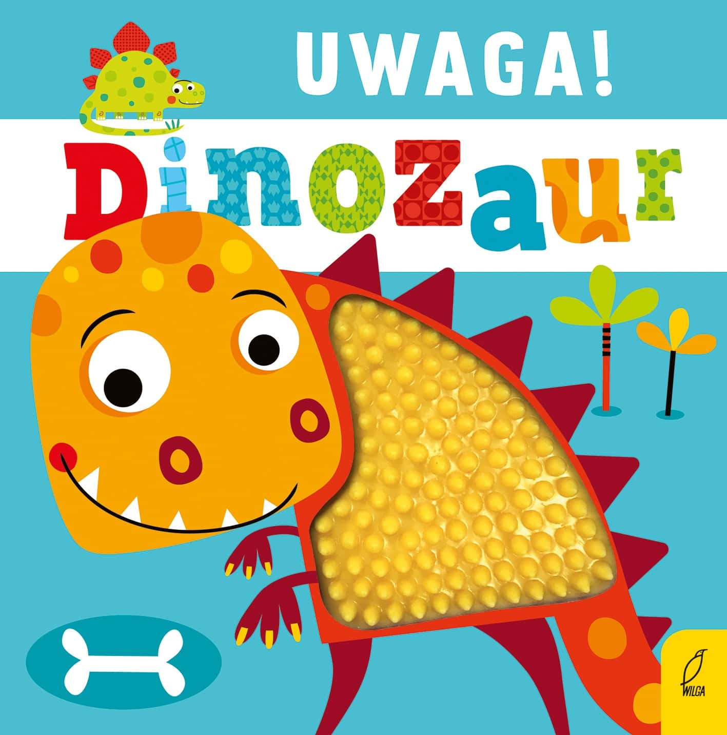 Attention! Dinosaur - Touch book for children