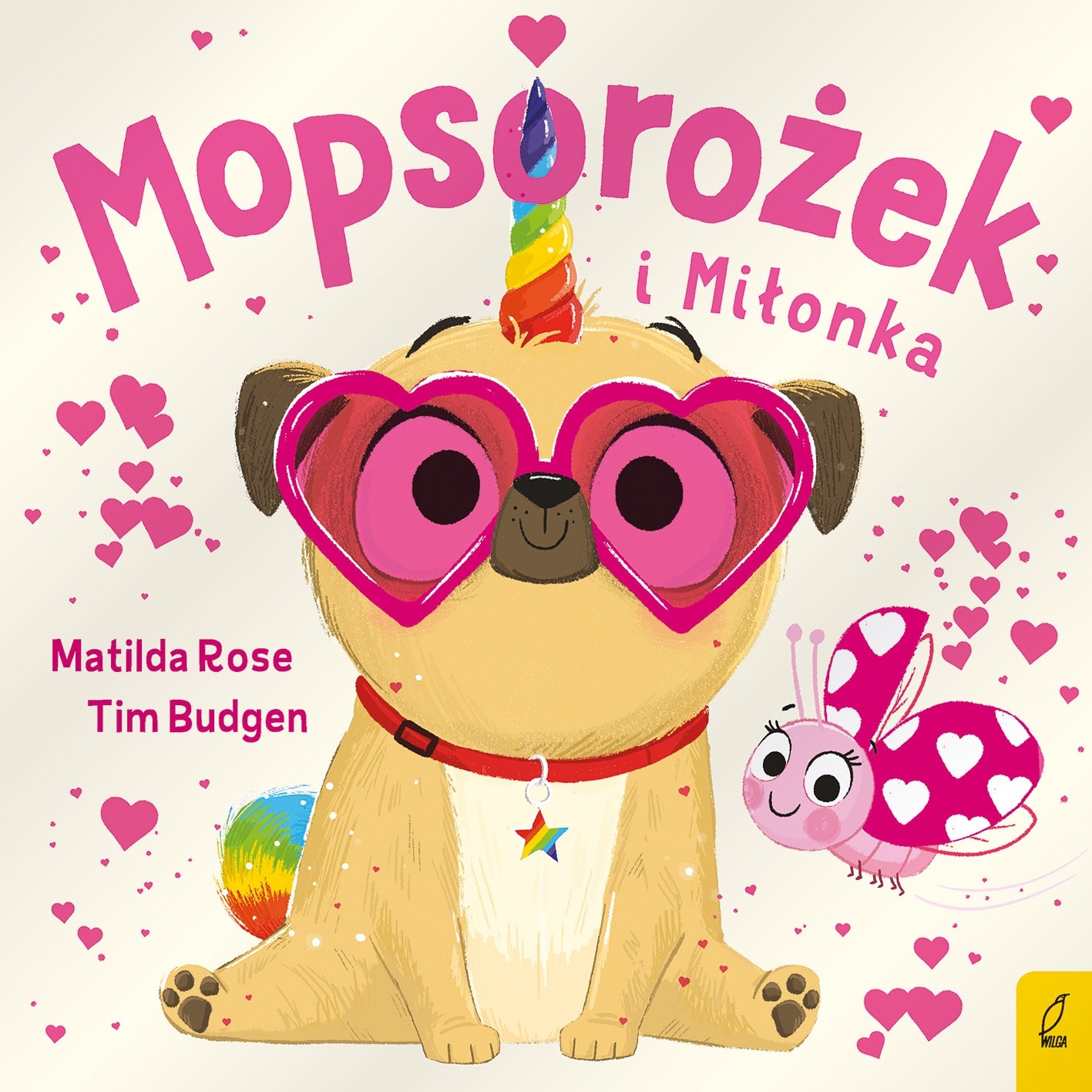 Mopsorożek and Miłonka - Book about magical animals for children