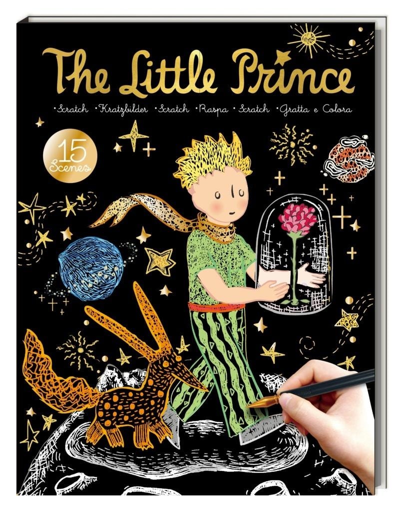 Scratch Book The Little Prince - creative fun for everyone