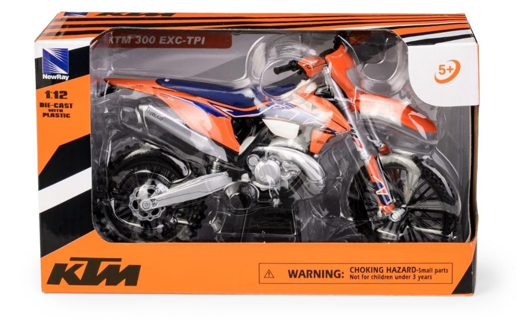 New Ray KTM 300 EXC TPI Edition 2022 1:12 - metal motorcycle model