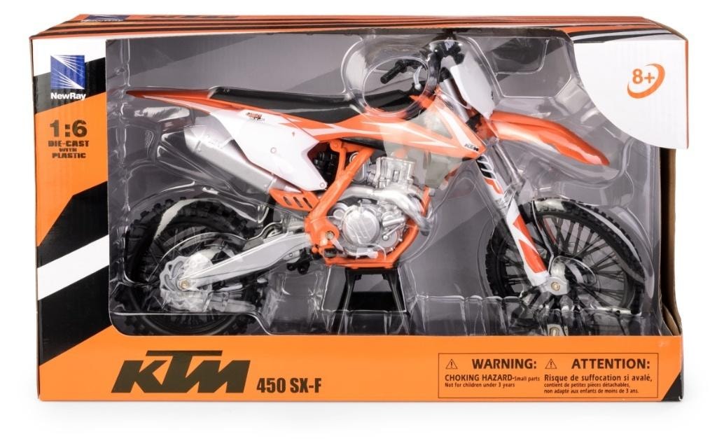 New Ray KTM 450 SX-F 2018 - Motorcycle Model 1:6