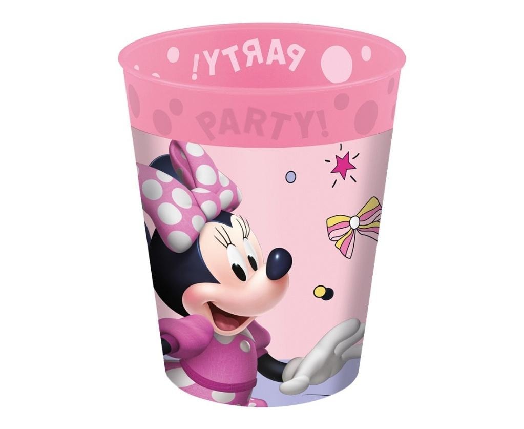 Minnie Mouse Reusable Cups 250ml 4pcs - perfect for picnic