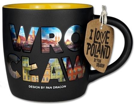 Mug I love Poland - Wrocław - Souvenir from Poland