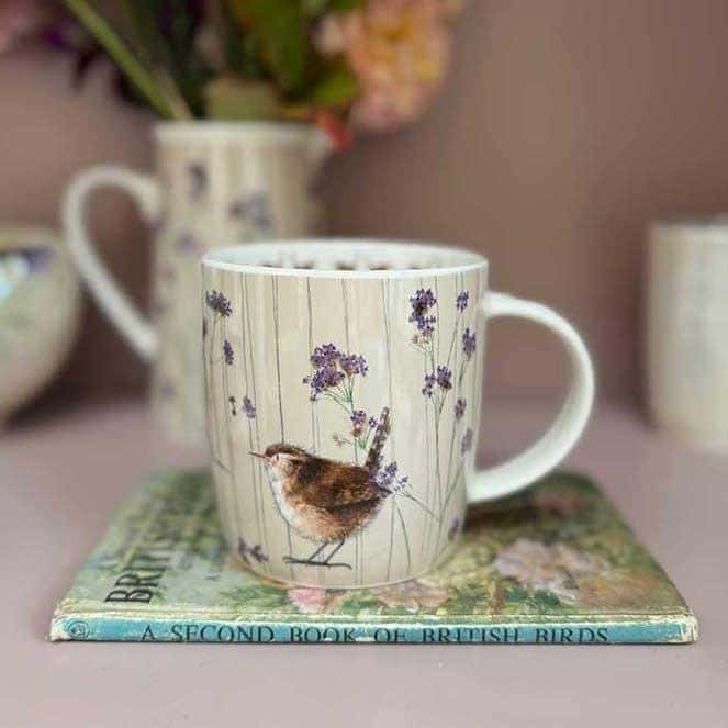 Mug M114 Wren and vervain - perfect gift idea