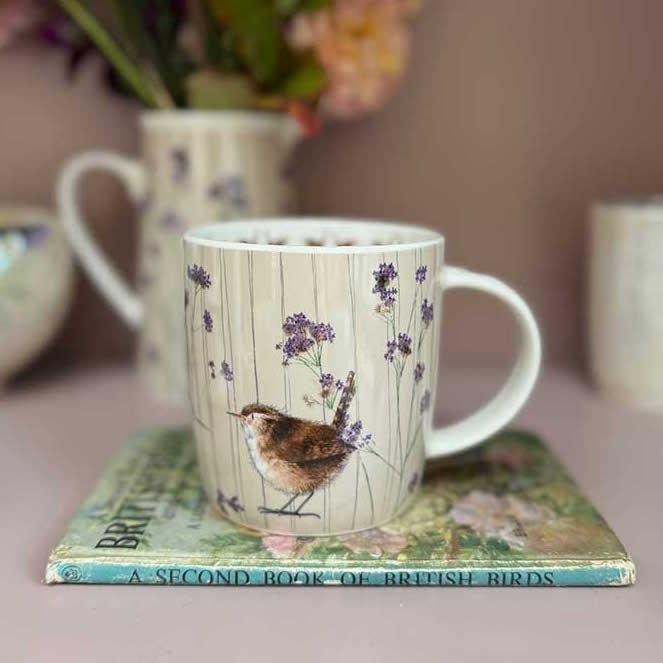 Mug M114 Wren and vervain - perfect gift idea