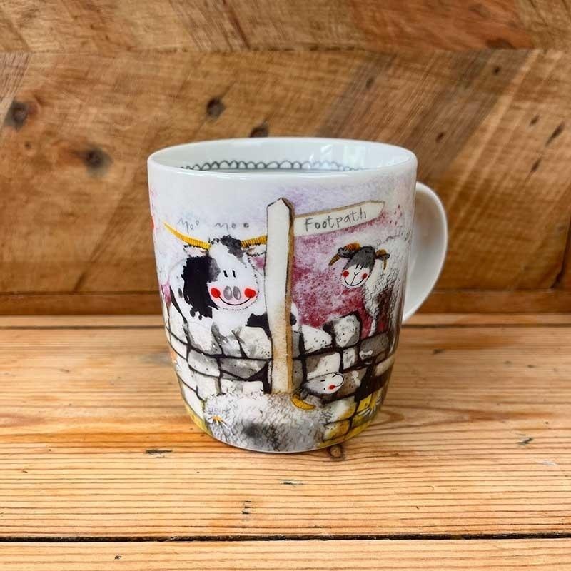 Mug M31 In the Countryside - ceramic mug with rural motif