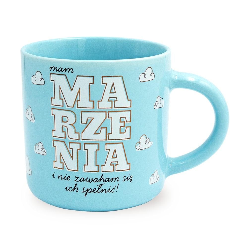 Mug Q Pastelle Elle Marzenia - porcelain mug 350 ml