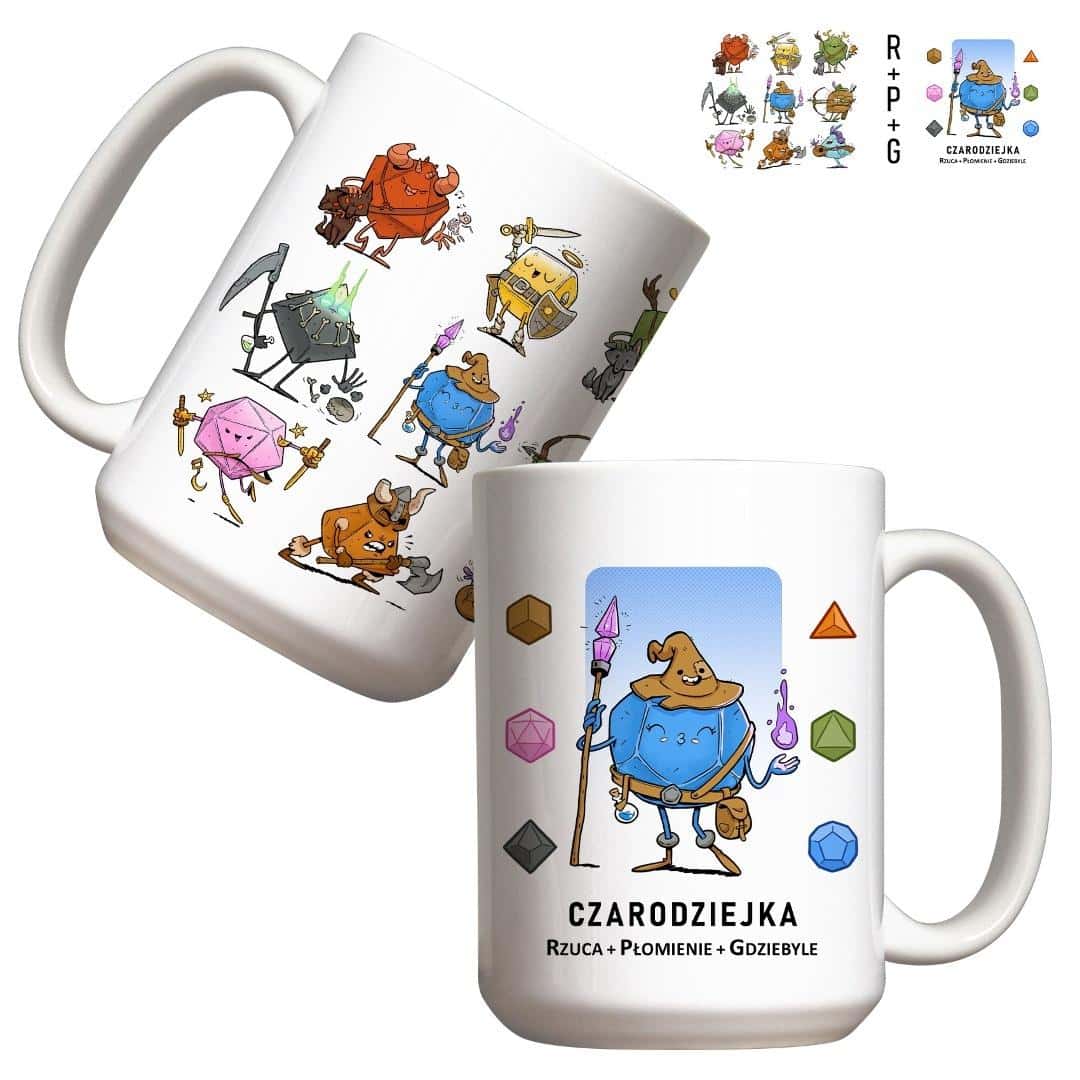 RPG Mug Sorceress 440ml - The perfect gift for RPG fans