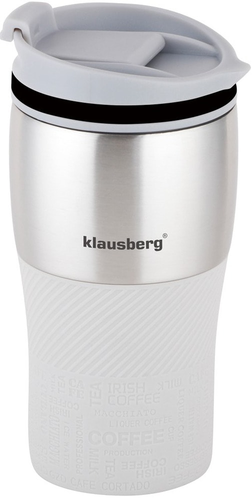 Klausberg Thermal mug beige 320 ml - perfect as a gift