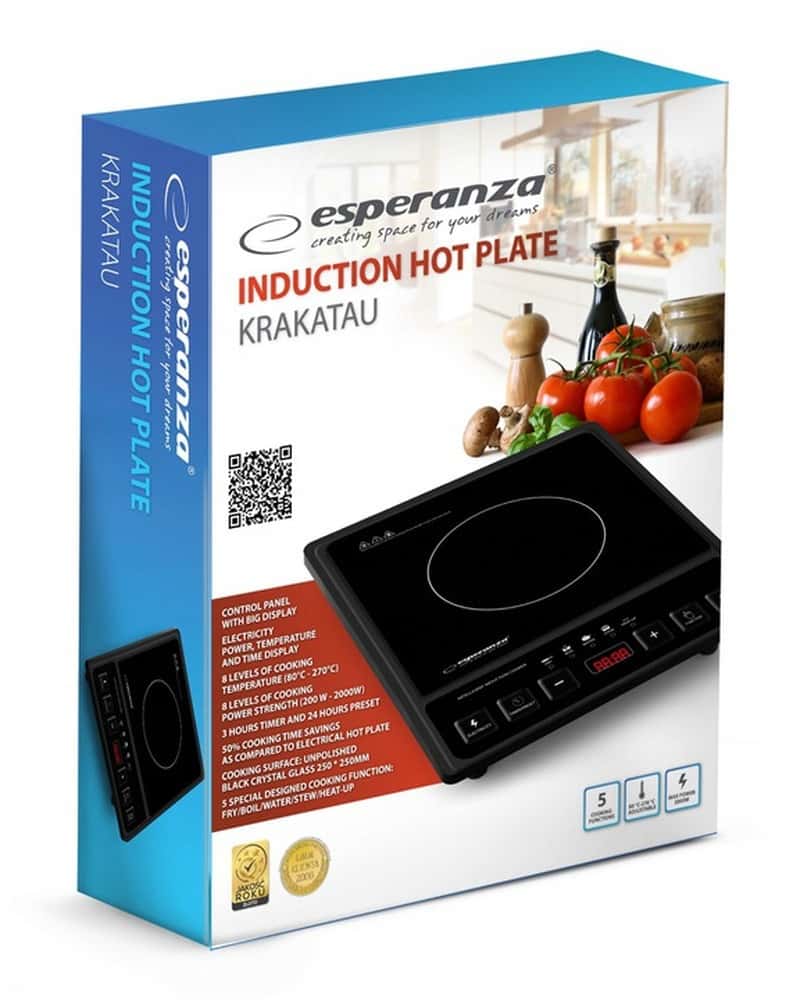 Esperanza Induction Cooker Krakatau EKH011 - fast and safe cooking