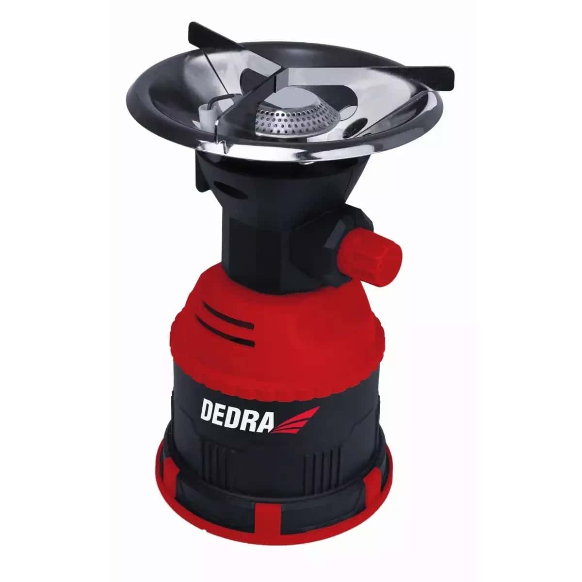 DEDRA Gas camping stove with piezoelectric ignition - ideal for camping