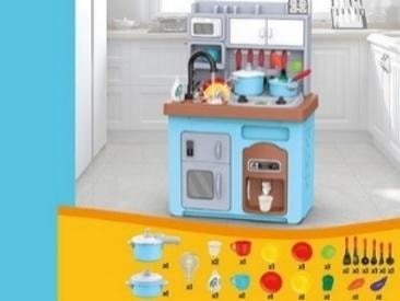 Kitchen B/O - Interactive children's kitchen with accessories