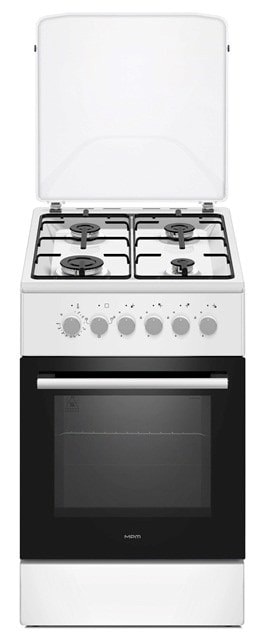 MPM Gas-electric cooker MPM-56-KGE-03 White - perfect for every kitchen