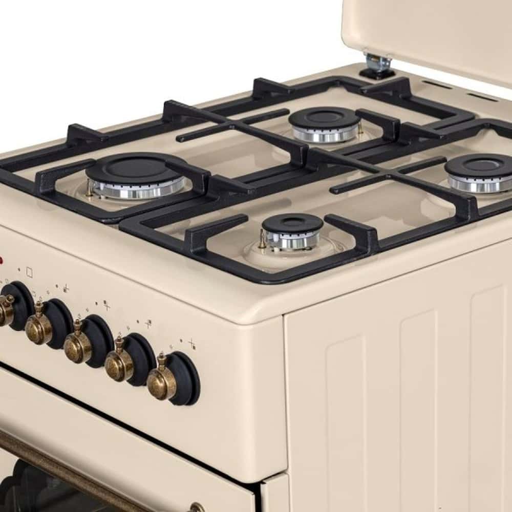 MPM Retro Design gas-electric cooker cream - perfect for your kitchen