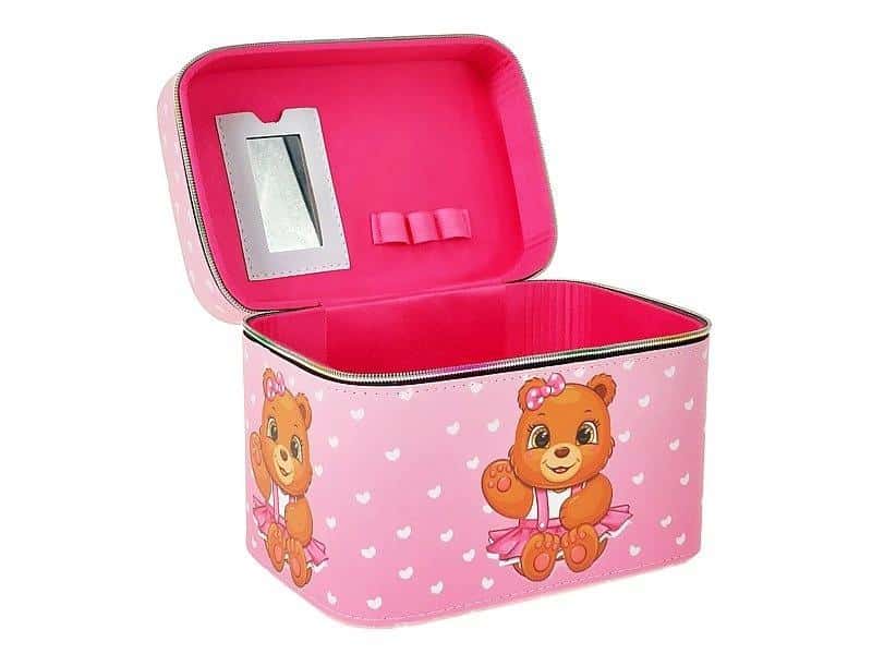 L size case with mirror - perfect for storing small items