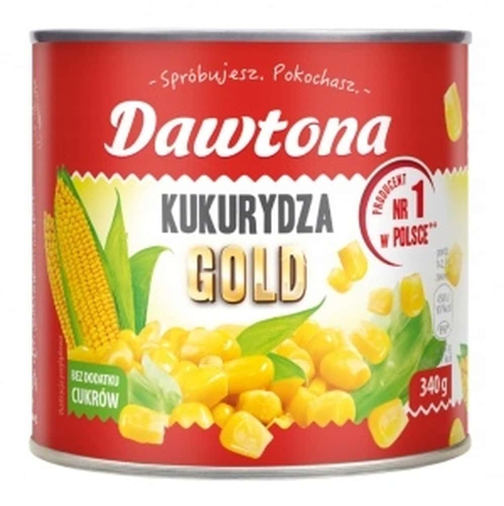 Dawtona Golden Corn - the sweet taste of summer in a can