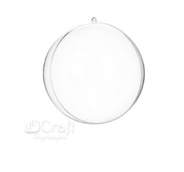 dpCraft Acrylic balls openable 15 cm 2 pieces - ideal for decorations