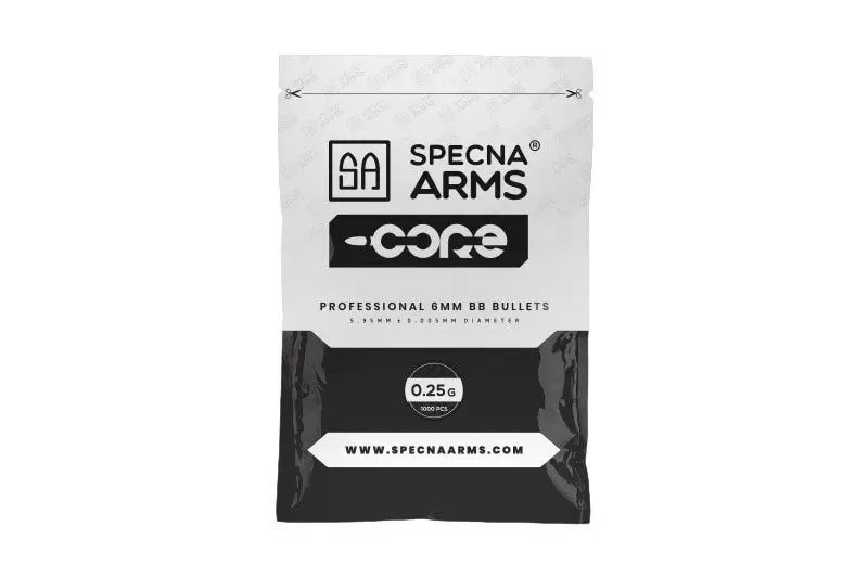 Specna Arms CORE - ASG BBs 0.25g - 1000 pieces for precise shots
