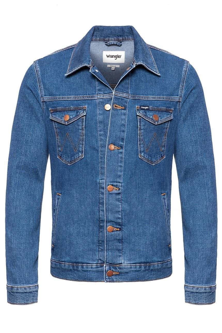 Jeans M. - Men's denim jacket blue size L