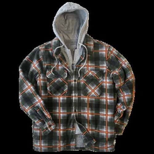 Men's Checkered Fleece Jacket - Warm and Stylish for Everyday