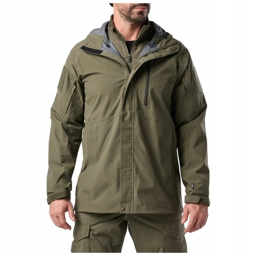 Men's waterproof jacket brown - perfect protection in any weather