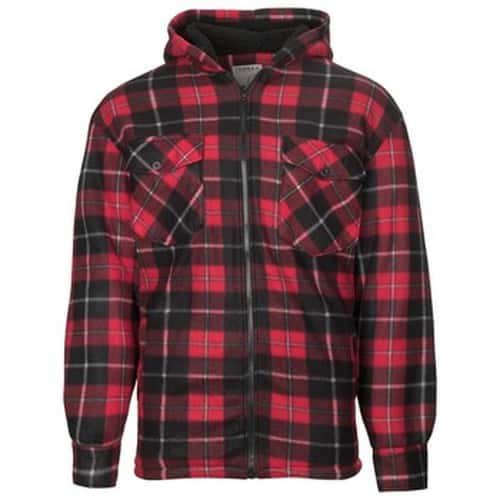 Men's checkered jacket red size L - add style to your wardrobe!