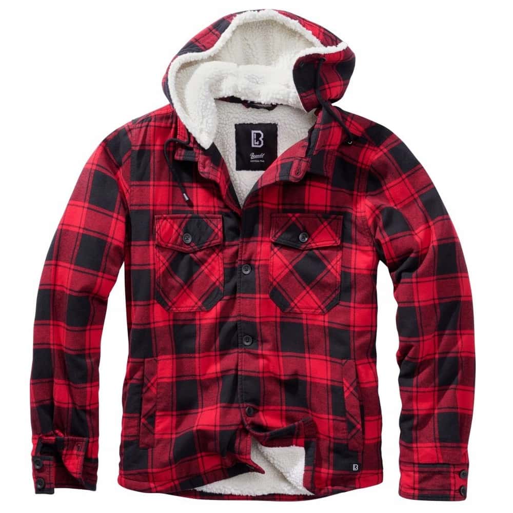Men's checkered jacket red XL - stylish and comfortable