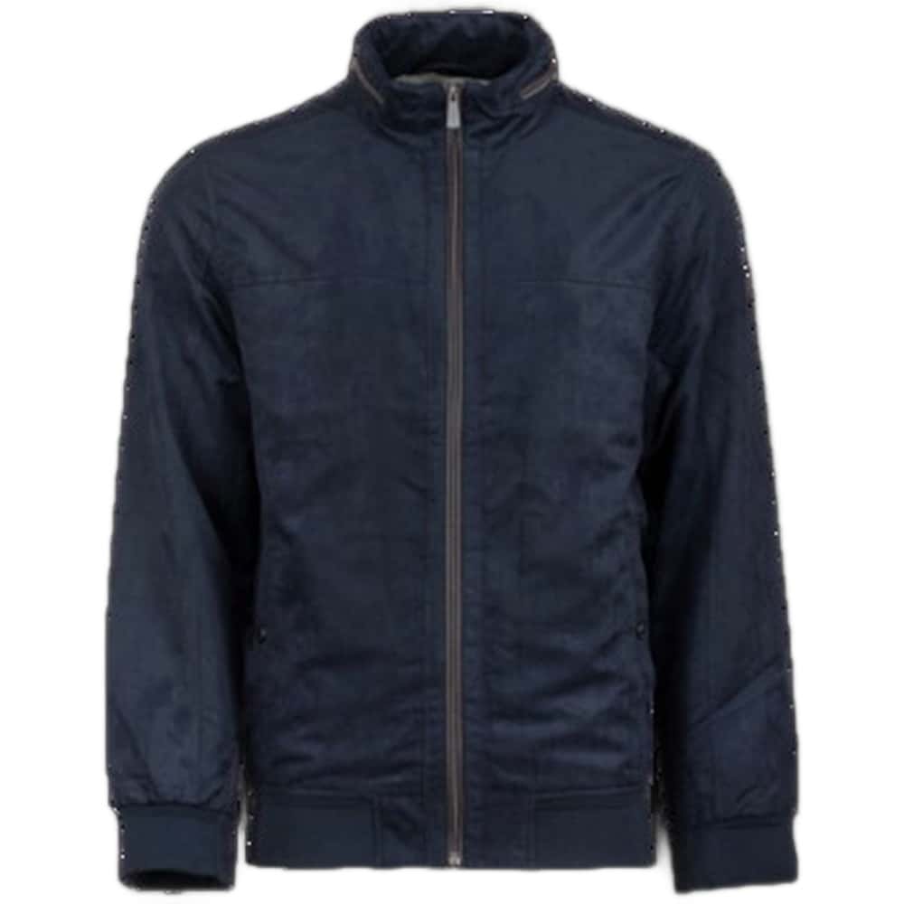 Jacket M. 52 NAVY - Elegant suede jacket for every man
