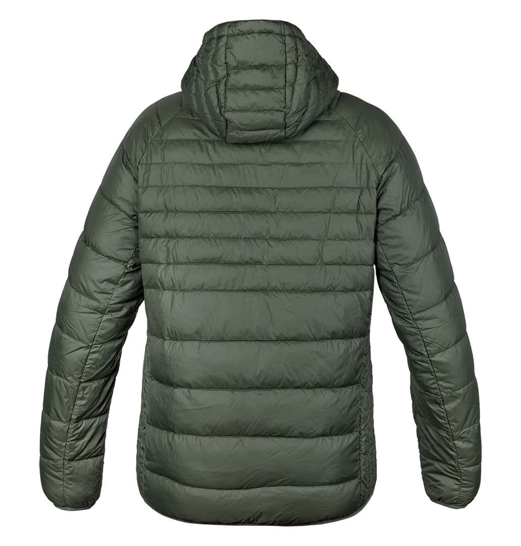 NEO TOOLS Mix&Match Quilted Down Jacket, Lightweight, Olive-Black, Size XL