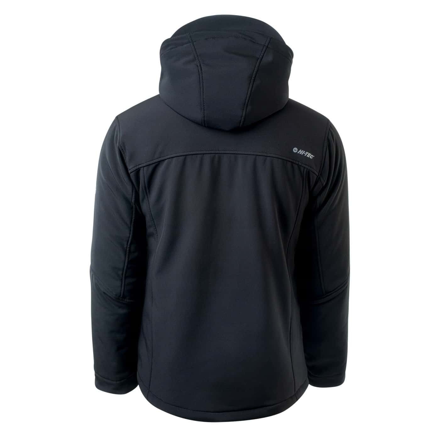HI-TEC Men's softshell jacket GEKO L black - perfect for outdoor