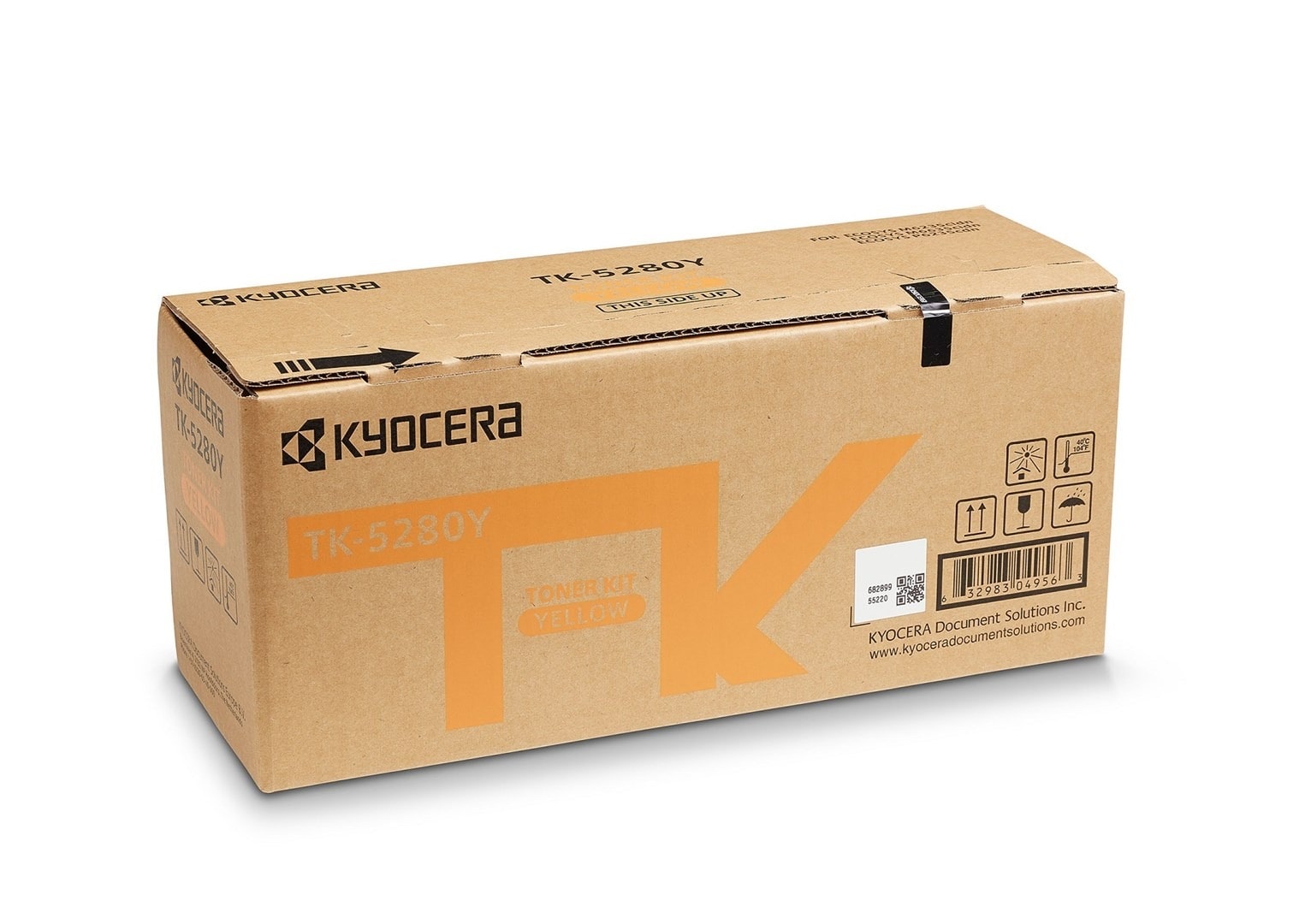 Kyocera TK-5280Y Yellow Toner - Excellent print quality