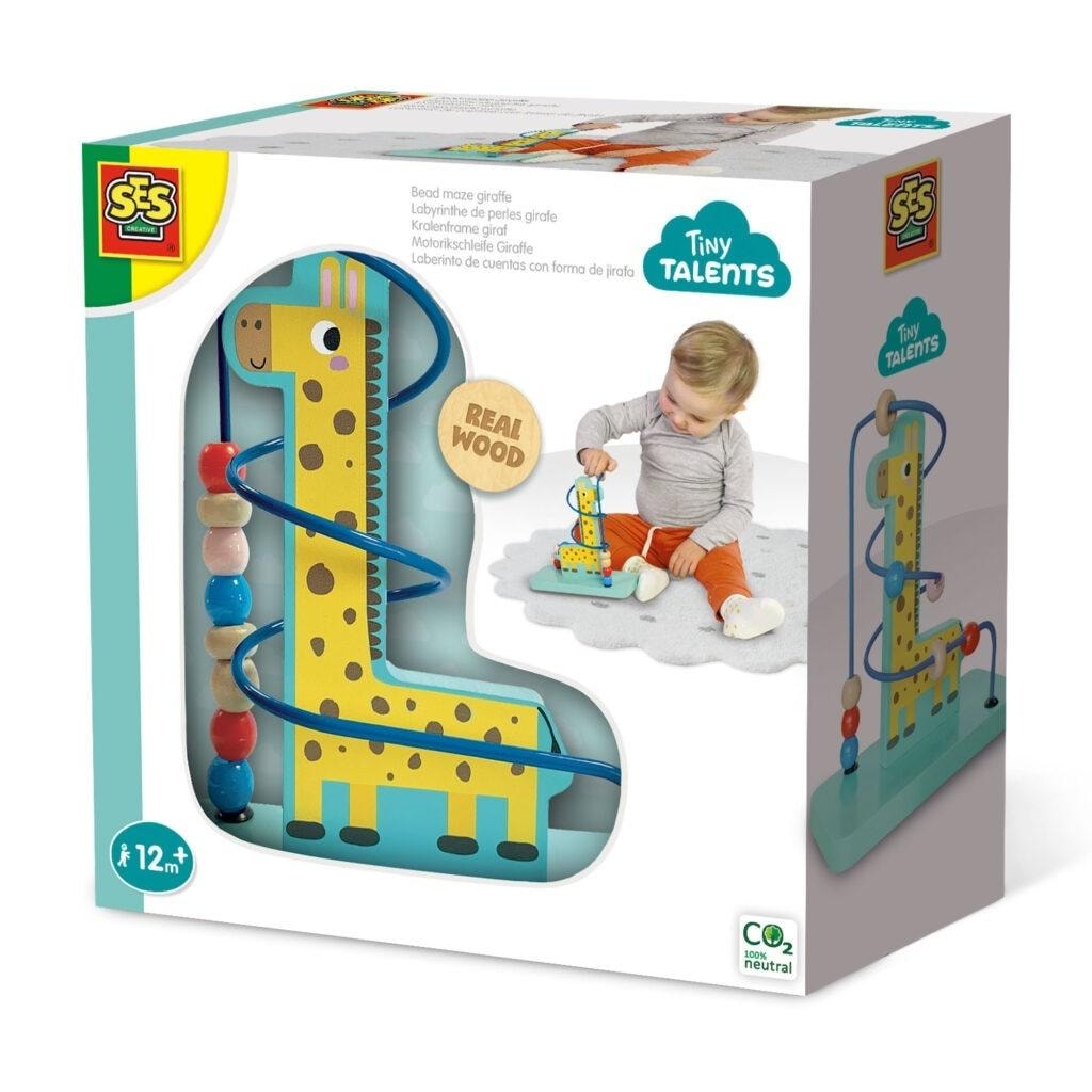 Bead Maze Giraffe - educational toy for children