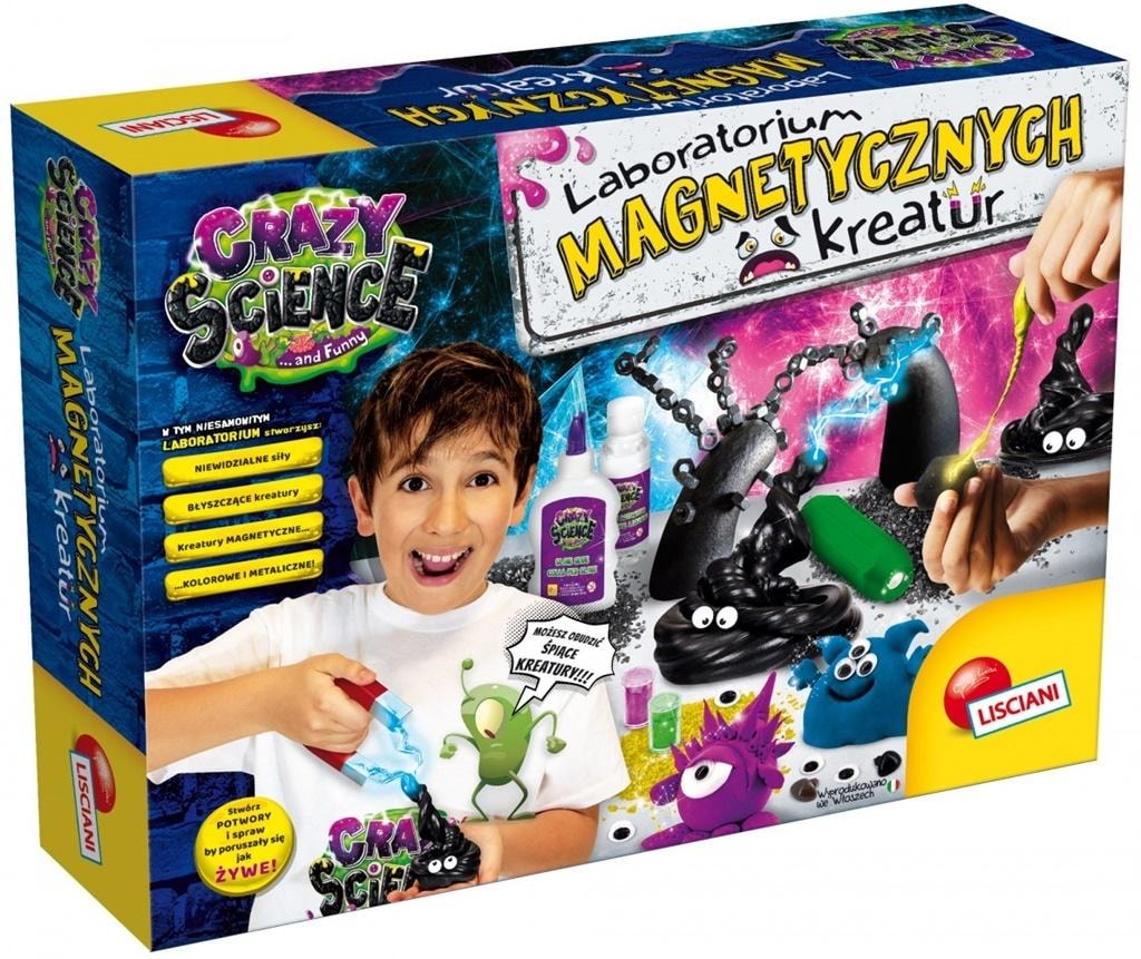 Crazy Science Magnetic Creatures Laboratory - create your own monsters!