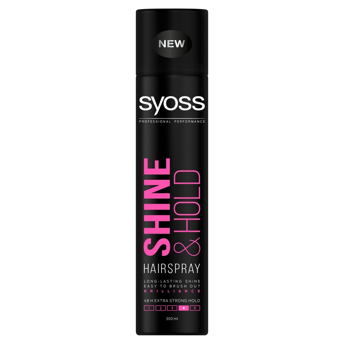 Syoss Shine & Hold Hairspray - Fixation and shine for your hairstyle