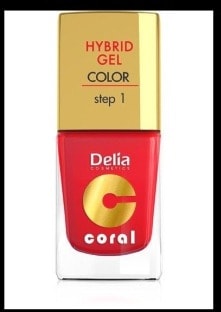Coral Hybrid Gel Nail Polish 01 Red - Perfect manicure at your fingertips